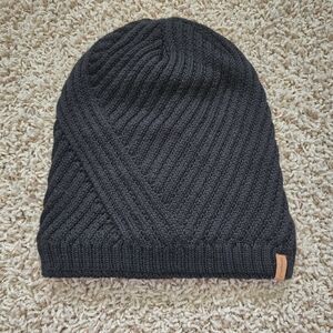 Unisex Black Trendoux Knit Beanie With Soft Lining